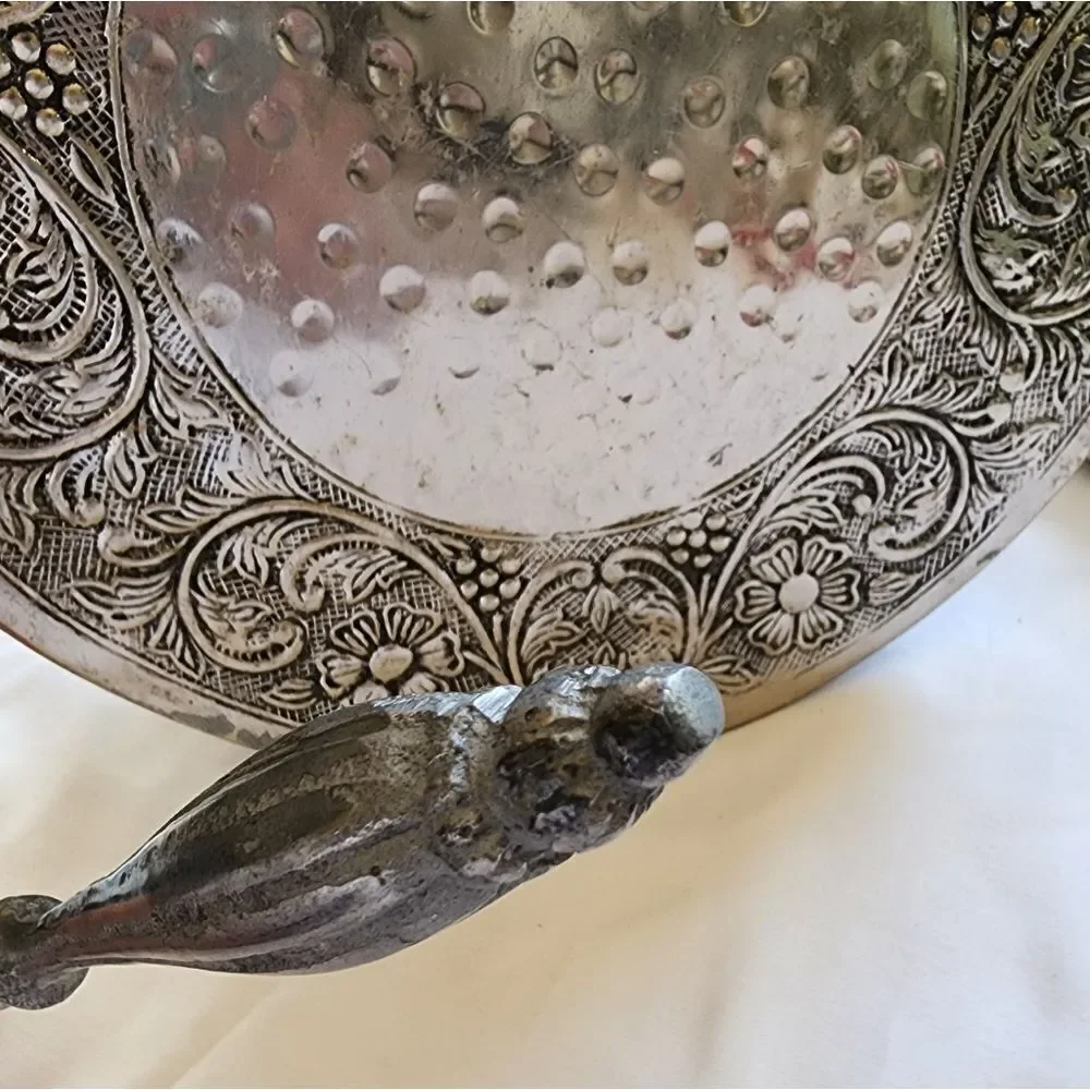 Large Pewter Ladle Punch, Stew, Gumbo, Soup, Decor